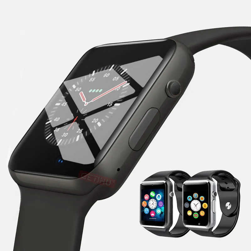 

A1 WristWatch Bluetooth Smart Watch Sport Pedometer With SIM Camera Smartwatch For Android Smartphone Russia T15 good than DZ09