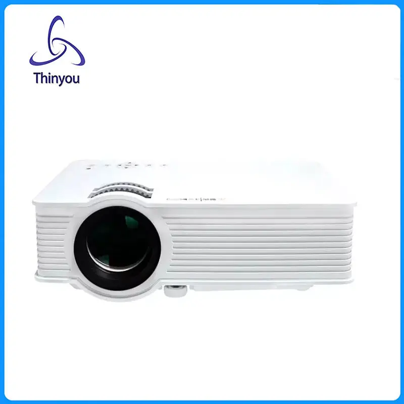 Thinyou Mini Projector Full HD Portable USB Cinema Home Theater Multimedia Pico LCD Video LED Beamer Proyector