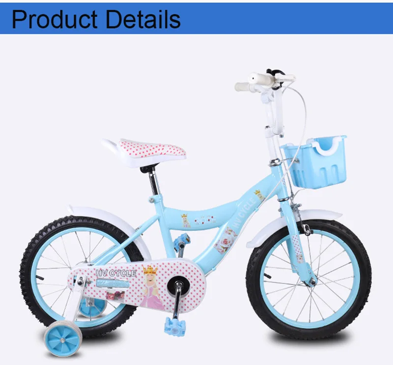 Clearance New 5-8 Year Old Boys And Girls Cycling 16-Inch Light Blue Outdoor Sports Children Pedaling Bicycle 6