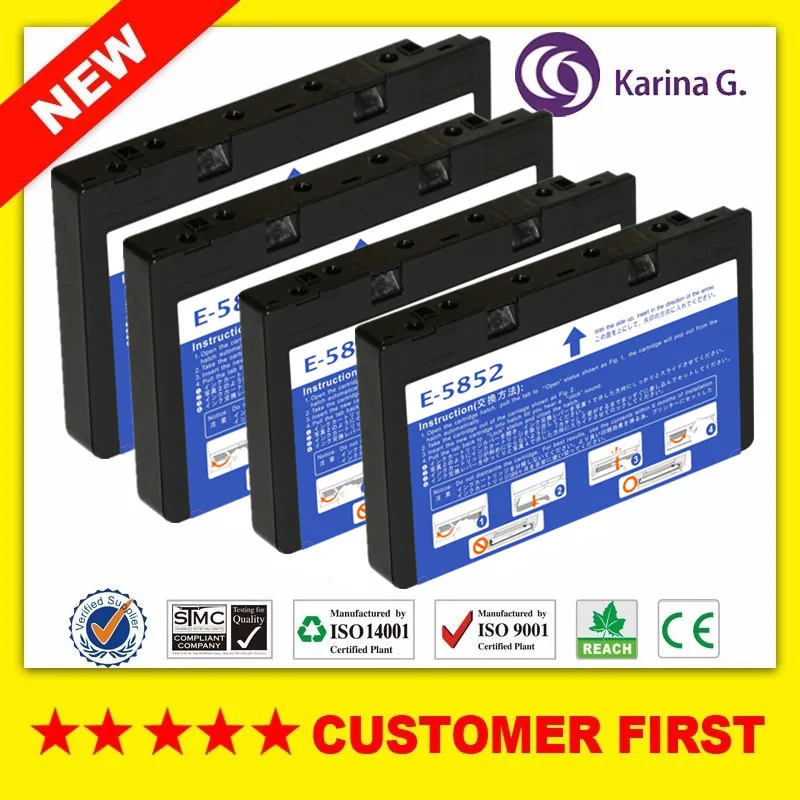 

4PCS Compatible ink Cartridge for T5852 E-5852 suit for Epson PictureMate PM215/PM245 210/235/250/270/310