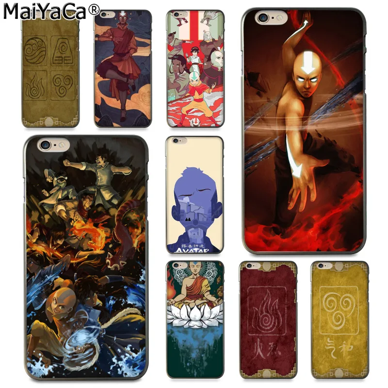 

MaiYaCa Avatar The Last Airbender Fashion Fun Dynamic phone case for Apple iPhone 8 7 6 6S Plus X 5 5S SE XS XR XS MAX Cover