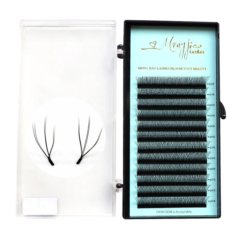 

M&J W Shape Volume eyelash extension W Russian lashes with doing private label wimpern lash extension tools for makeup