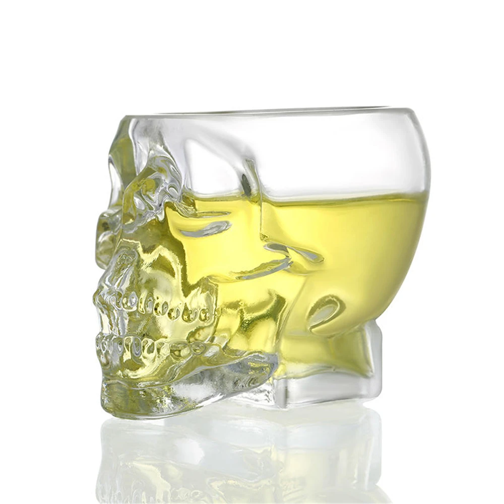 Vaso de Whisky de cristal 3D pirata, vaso de chupito de Vodka, Calavera,  Caneca, Vidro, jarra de cerveza creativa|skull shot glass|glass drinking  glassescrystal cup - AliExpress