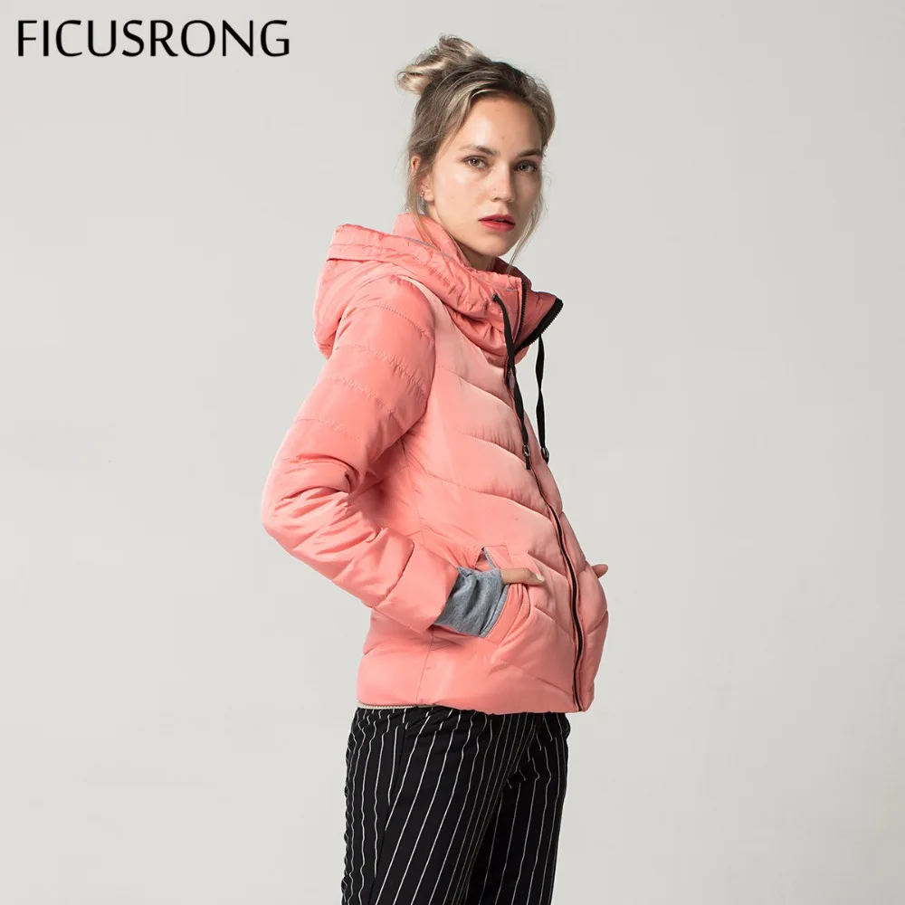 Short Autumn Winter Jacket Women Parkas Hooded Coats Female Wadded Jacket Women Parka Padded Jacket With Gloves chaqueta mujer Short Autumn Winter Jacket Women Parkas Hooded Coats Female Wadded Jacket Women Parka Padded Jacket With Gloves chaqueta mujer