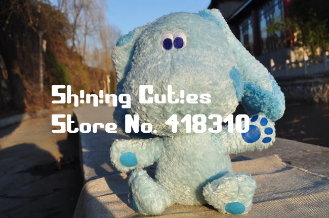 

Orginal TY Blues Clues Blue Dog Beanie Baby Soft Plush Stuffed Animals Toy Doll Gift for Kids Boy Girl Birthday Christmas Gift