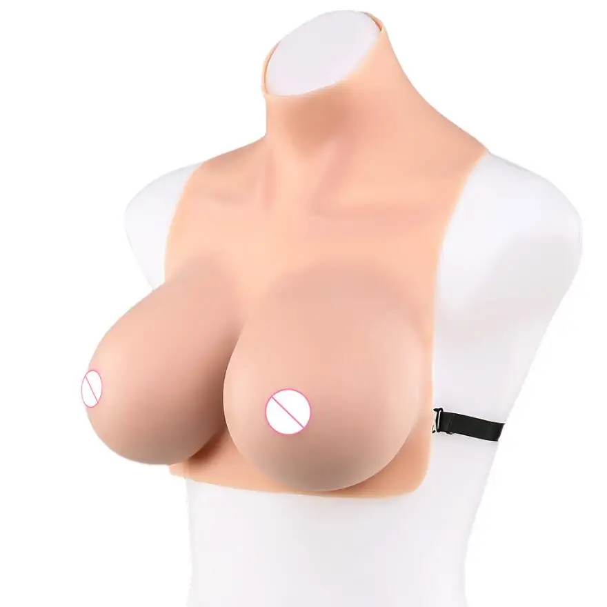 Artificial Huge Fake Boobs E Cup Silicone Breast Forms For Ladyboy Dragqueen Transgender Shemale Crossdresser Transvestism D3