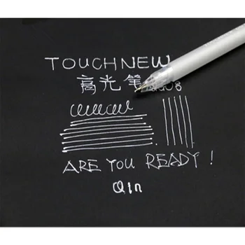 

3 PCS TOUCHNEW White Marker Black Paper Card Highlighter Reviser Fine Liner White Pens 0.8 mm