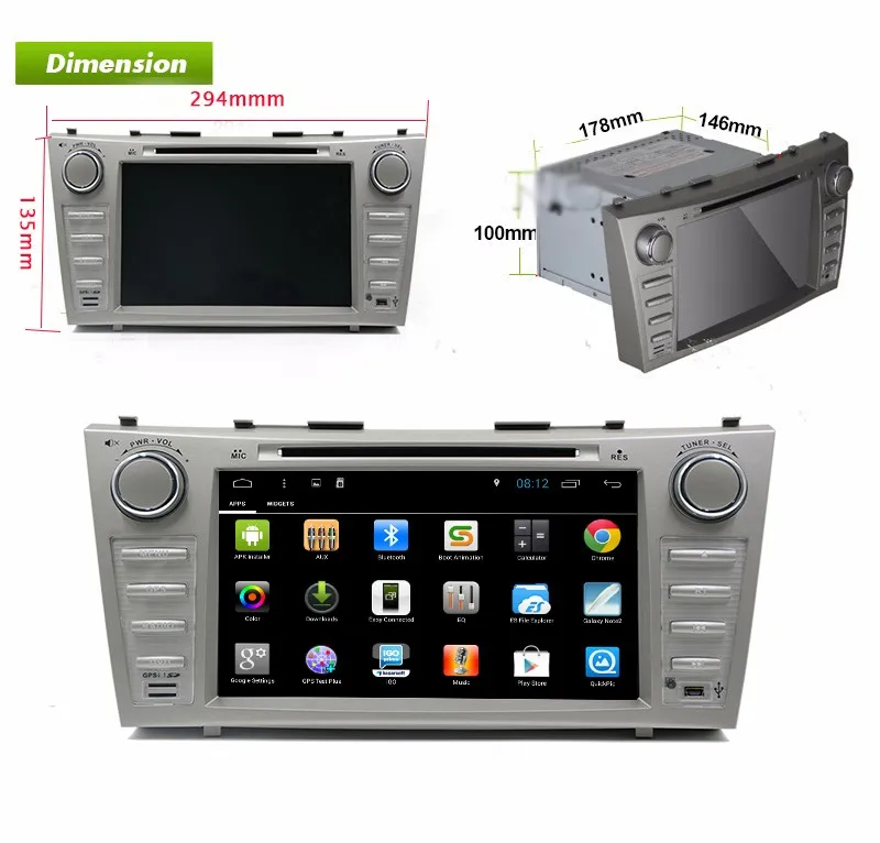 Excellent 2 Din Auto Radio GPS Corolla Car Stereo Radio for Camry with DVD Player Bluetooth FM/AM,WiFi, Steering Wheel Control and OBD 1 Excellent 2 Din Auto Radio GPS Corolla Car Stereo Radio for Camry with DVD Player Bluetooth FM/AM,WiFi, Steering Wheel Control and OBD 1