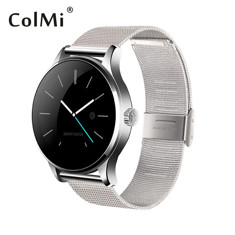 ColMi K88H Bluetooth Smart Watch Classic Health Metal font b Smartwatch b font Heart Rate Monitor