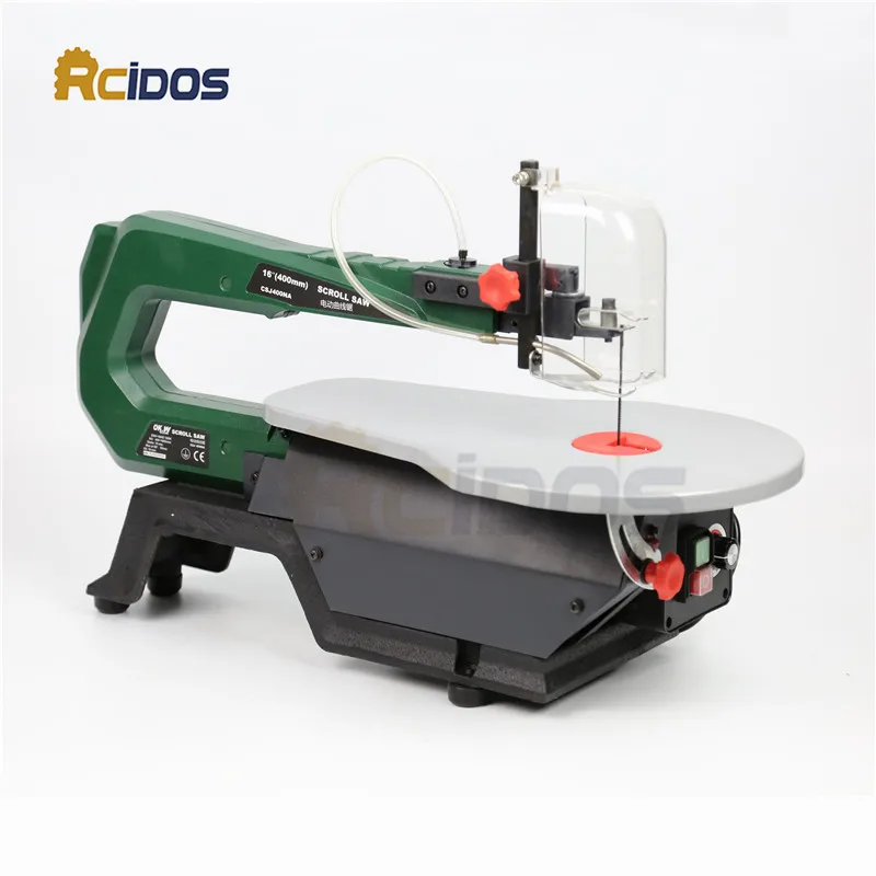 

16inch Scroll Saw RCIDOS Mini table saw/Desktop DIY wood Curve Cutting machine,Plastic/Acrylic cutter,220V