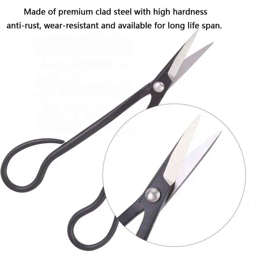 Ножницы с длинной рукояткой 185 мм из стали отделкой|Инструменты для обрезки| |