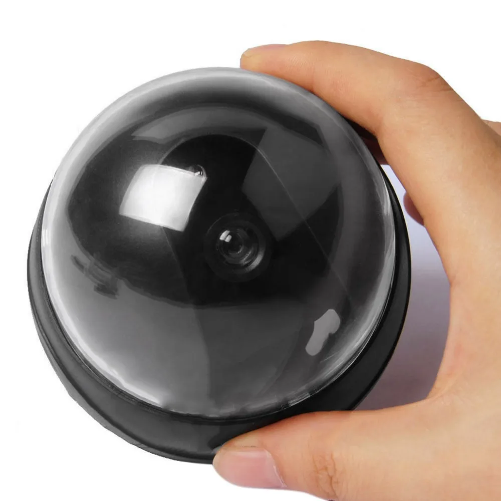 

Home Security Fake Camera Simulated video Surveillance indoor Dummy flash blinking IR Led Fake Dome camera