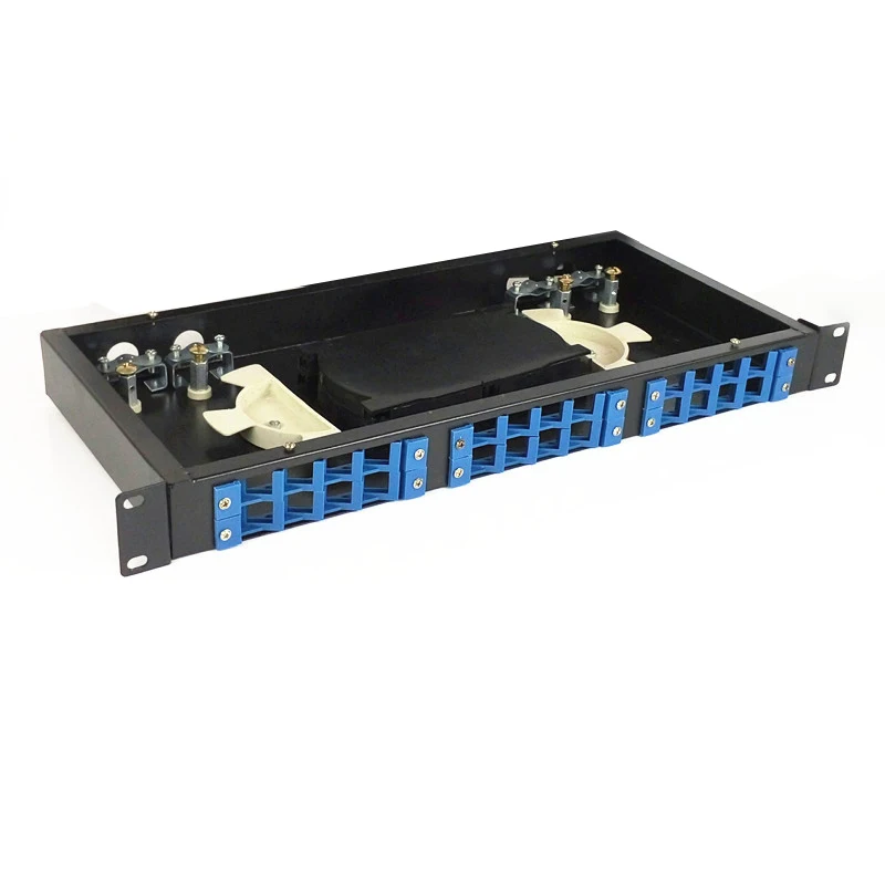24 порта для FC/SC/LC оптоволоконная распределительная коробка FTTH распределительная коробка