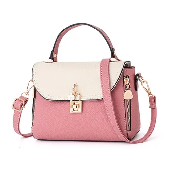 

Mobile phone bag mobile phone bag large capacity stitching pu leather Messenger bag shoulder bag