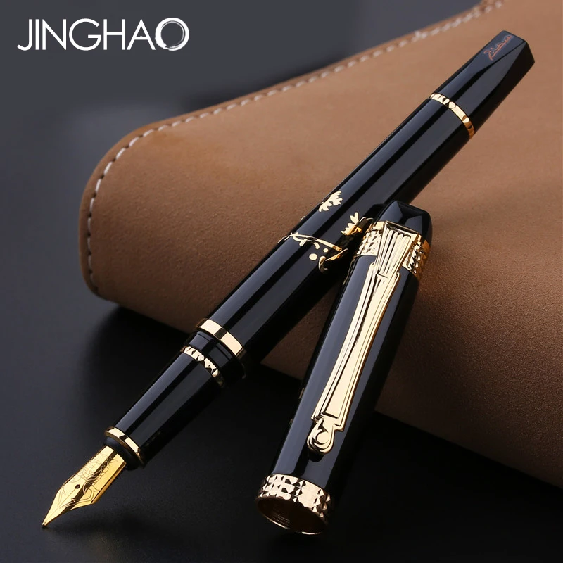 

High-end Gift Writing Stationery Pimio 926 Fountain Pen Luxury Iraurita Nib 0.5mm Metal Ink Pens with an Original Gift Box