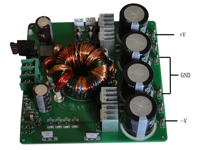 HP6 Мощность усилитель, украшенное мозаикой из драгоценных камней, 12V boost импульсные плата источника питания доска 500 Вт с защитой DC преобразователь