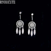 Модные длинные кисточки перо серьги из стерлингового серебра 925 пробы для женщин ювелирные изделия из стерлингового серебра Brincos Pendientes Свадебные украшения