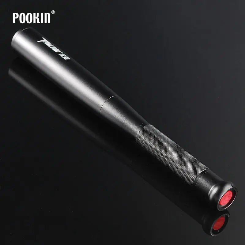 

2017 NEW Long Security Light Baseball Bat Shape LED Floodlight Flashlight Torch 3 Mode Self-defense Torch Lamp