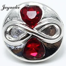 Имбирь Шарм rhinestone 18 мм кнопки металлические подвески Jewelry защелка «сделай сам» браслет, ювелирные изделия с бриллиантами для женщин GS1508034