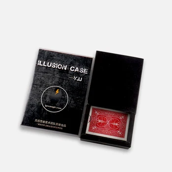 

Free shipping Illusion case gimmick and instruction magic case magic tricks