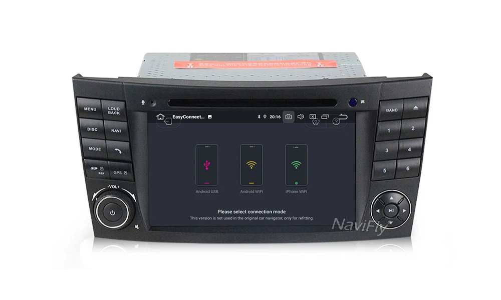 Best Android 9.0 IPS DSP Car dvd radio Multimedia Player For Mercedes Benz E-class w211 E200 E220 E300 E350 E240 E270 E280 W219 W209 22