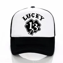 LUCKY 13 кепки Devil смазка газа и Глория рокабилли унисекс Мода Бейсболка Летняя шляпа водителя грузовика