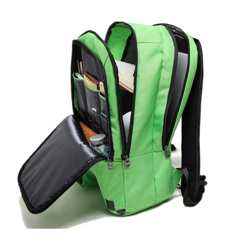 

Fashion Minecraft Backpack Children School Bags High Quality Women Bag Backpacks Sac A Main Travel Bag For Kids Mochila Escolar