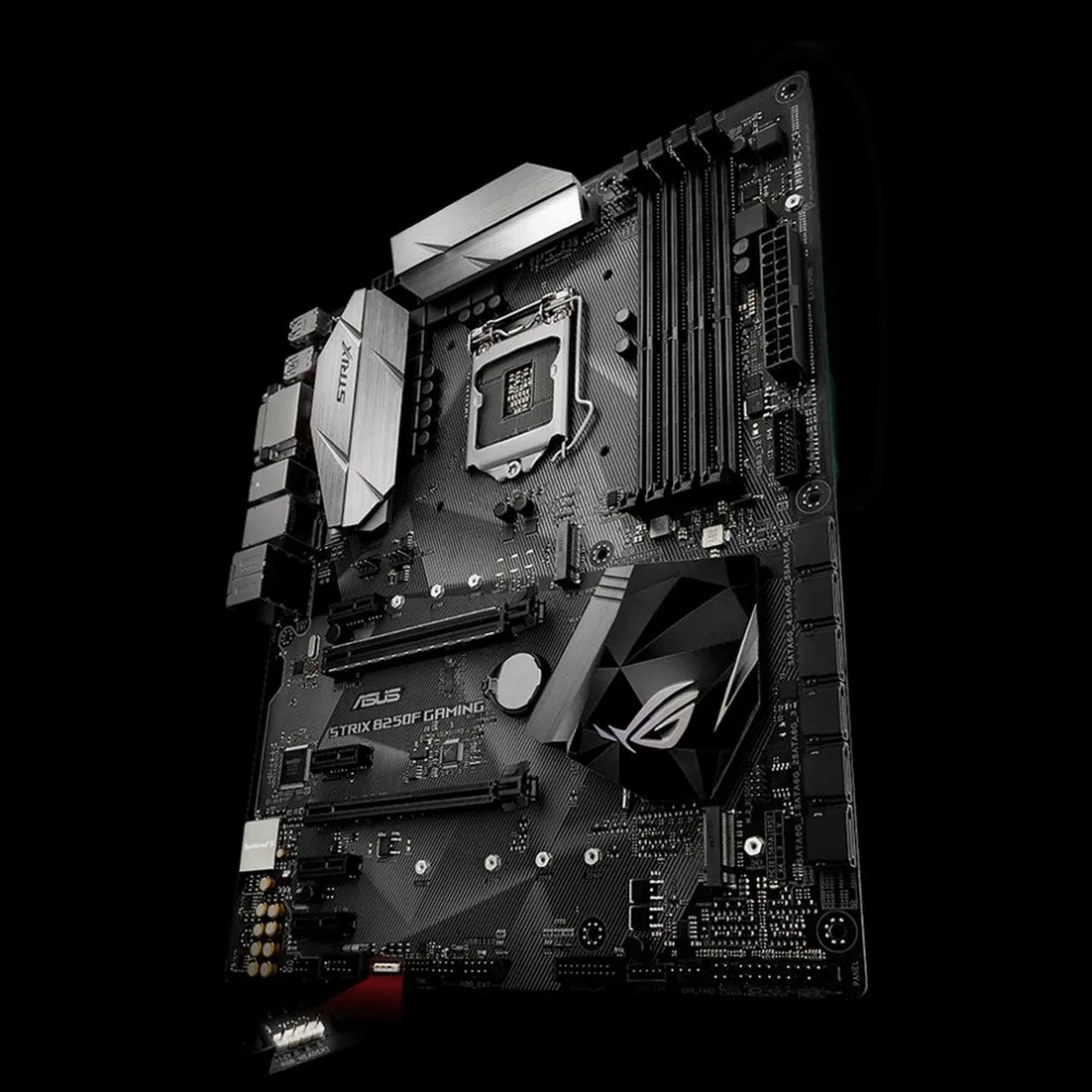 

ROG STRIX B250F GAMING B250 Desktop Motherboard LGA 1151 I7 I5 I3 14nm 4*DDR4 Support 64G 6*SATA3 2*M.2 For Gaming Lovers