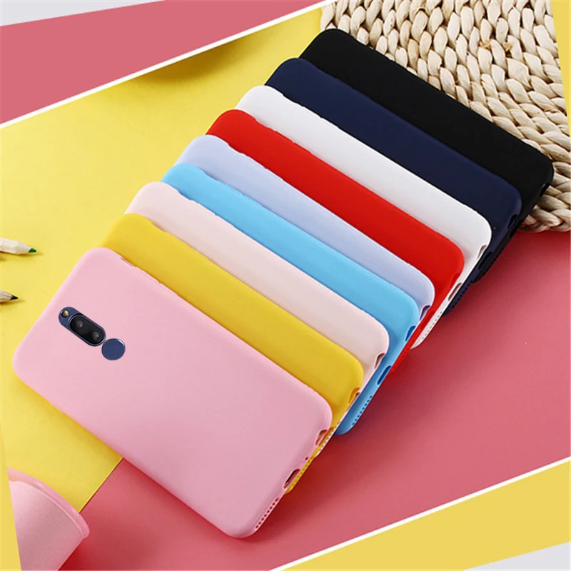 

Candy Color Soft TPU Case for Huawei mate 10 20 Lite Cases Cover for Huawei mate 9 Lite Pro Case P Smart Plus nova 2 2S 3 3E