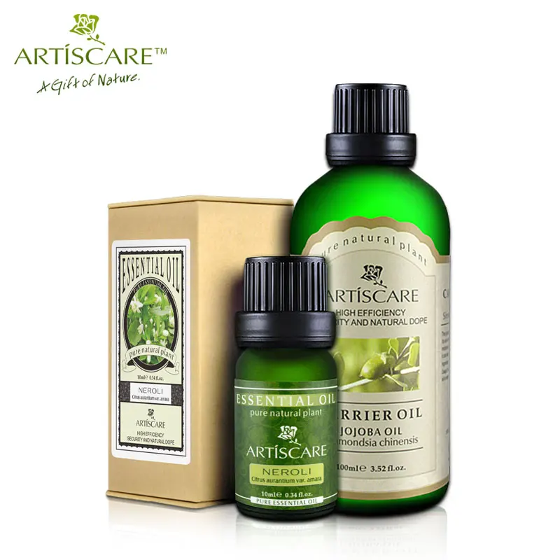 Эфирное масло ARTISCARE Neroli + Базовое жожоба отбеливание и увлажнение против морщин