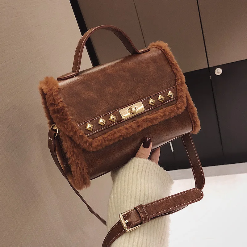 

2019 winter ladies flap shoulder bag women crossbody bag Brand Fashion Bags