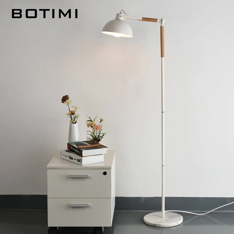 BOTIMI Скандинавская Напольная Лампа для гостиной прикроватное освещение Lampadaire de