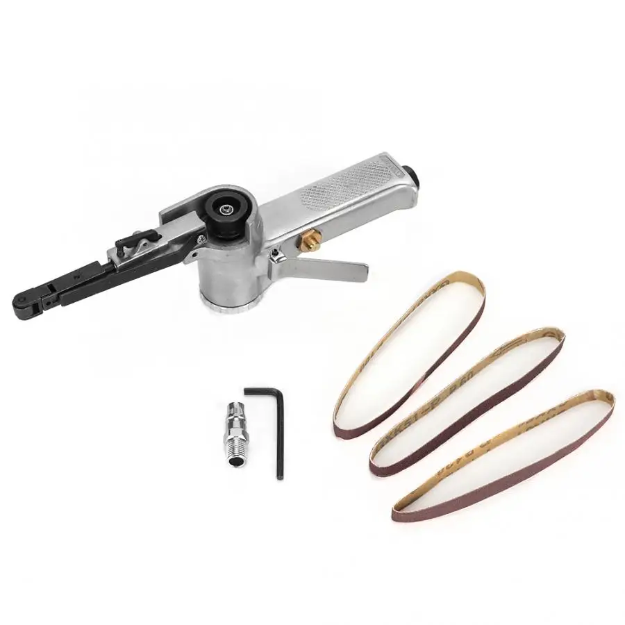 

Pneumatic Air Belt Sander 10mm Air Belt Sander 16000rpm Pneumatic Polishing Grinding Machine Tools