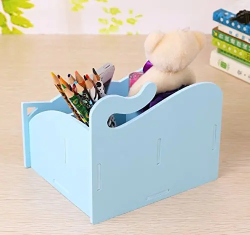 Blue Diy Cute Pvc Cat Desktop Organizer Home Office Supplies Storage Blue Diy Cute Pvc Cat Desktop Organizer Home Office Supplies Storage Holder Decor For Pen Pencil Gles Cosmetics Stationery In From