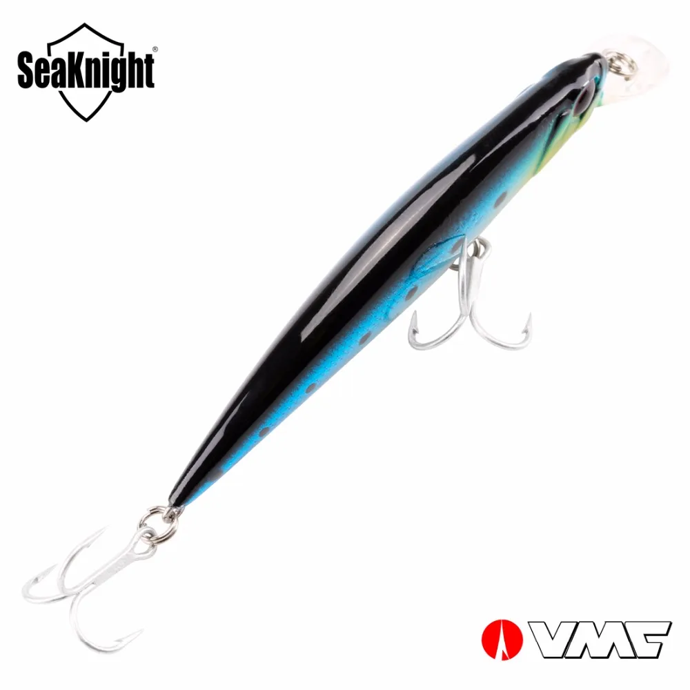 SeaKnight бренд SK040 серия Minnow Рыболовная Приманка приманка 9 шт./лот 7 см 2.76in 5 г VMC