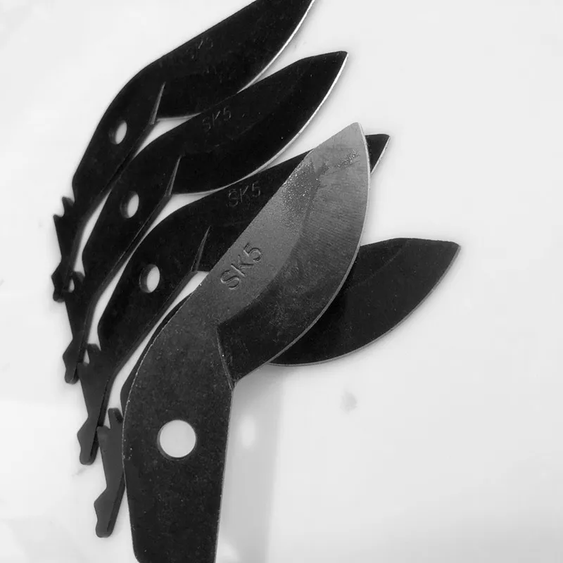 5pcs Garden Pruning Shear SK5 Steel Blades Grafting Cutter Scissor Blade for Fruit Tree Cutting Tool Branch Pruner Trimmer Tools