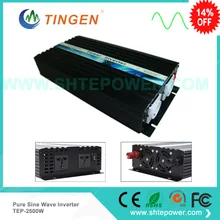 12v-220v 230v 240v 24v-220v 230v 240v 2500w 2.5kw pure sine wave off grid converter power inverter DC12v/24v/48v to AC output