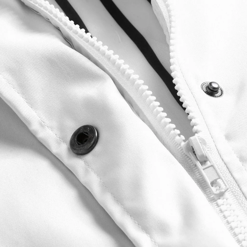KLV осенне-зимние женские куртки повседневное пальто теплое однотонное дождевик для улицы плюс Водонепроницаемый плащ с капюшоном размера плюс 4,10