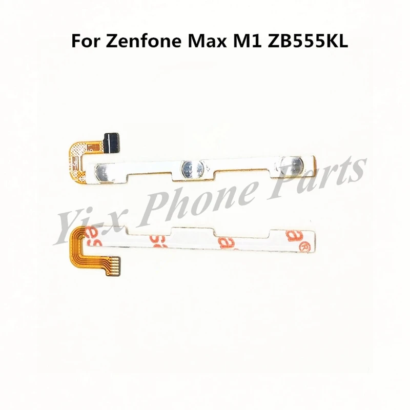 

10pcs/lot Power on off flex cable For ASUS Zenfone Max M1 ZB555KL Volume UP Down side Switch Button Flex Cable Replacement