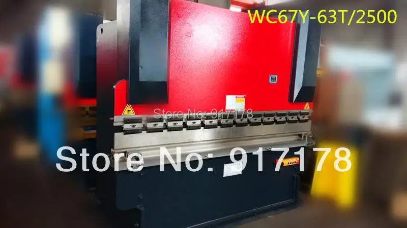 WC67Y-63T/2500 гидравлический гибочный пресс Бендер машины инструменты