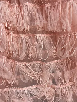 

beautiful yaking-12.324 Nigerian fabric for party dress new African embroidered lace fabric