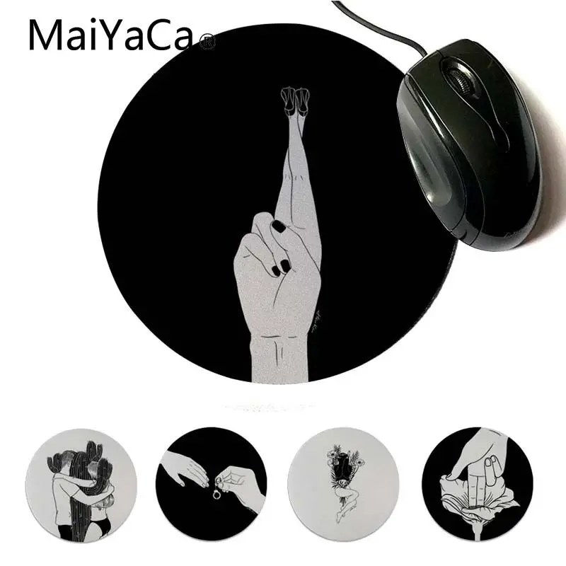 

MaiYaCa Simple Design Good Luck Beautiful Anime Mouse Mat Computer Notbook Mousepad Gaming Mouse Pad