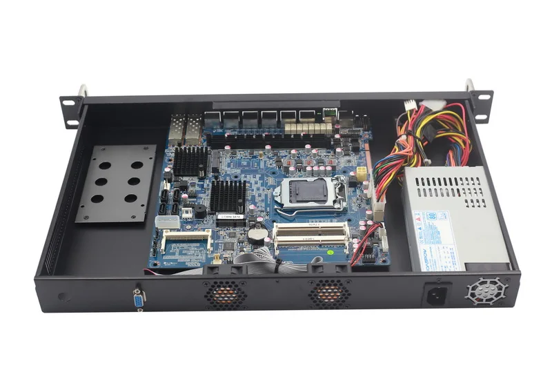 HCiPC B206-2 HCL-SB85-6L2FSPB, Barebone, LGA1150 B85 82574L 6LAN 1U система брандмауэра, 6LAN материнская плата, 1U 6LAN сетевой маршрутизатор