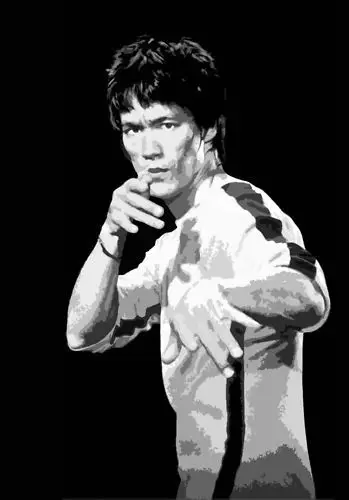 

100%Handmade Bruce Lee Popart Oil Painting 40x28 inches in size