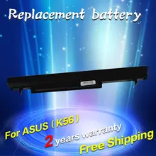 Jigu ноутбука Батарея для ASUS A32-K56 A41-K56 K46 K46CA K46CM K56 K56CA K56CM K46CM K56C K56CM K56CA 14.8 В