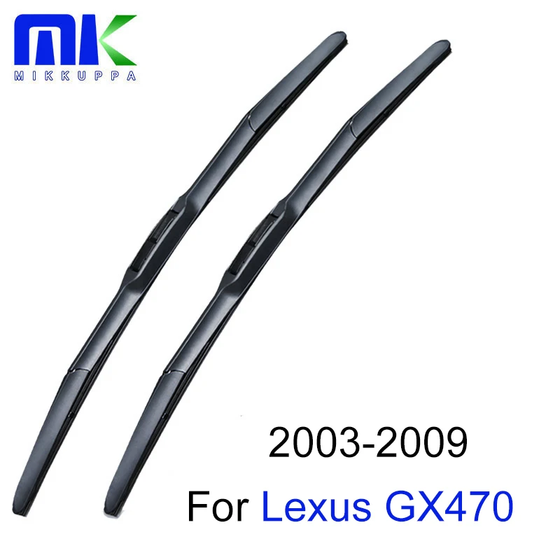 Silicone Rubber Wiper Blades For Lexus Gx470 2003 2004 2005 2006 2007