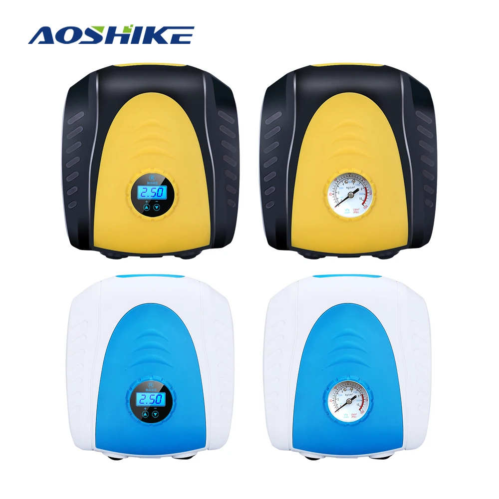

AOSHIKE Air Compressor 30 Cylinder 12V 120W 5A Metal Car Inflatabl Pump Auto Car Tire Inflator With Cigarette Lighter