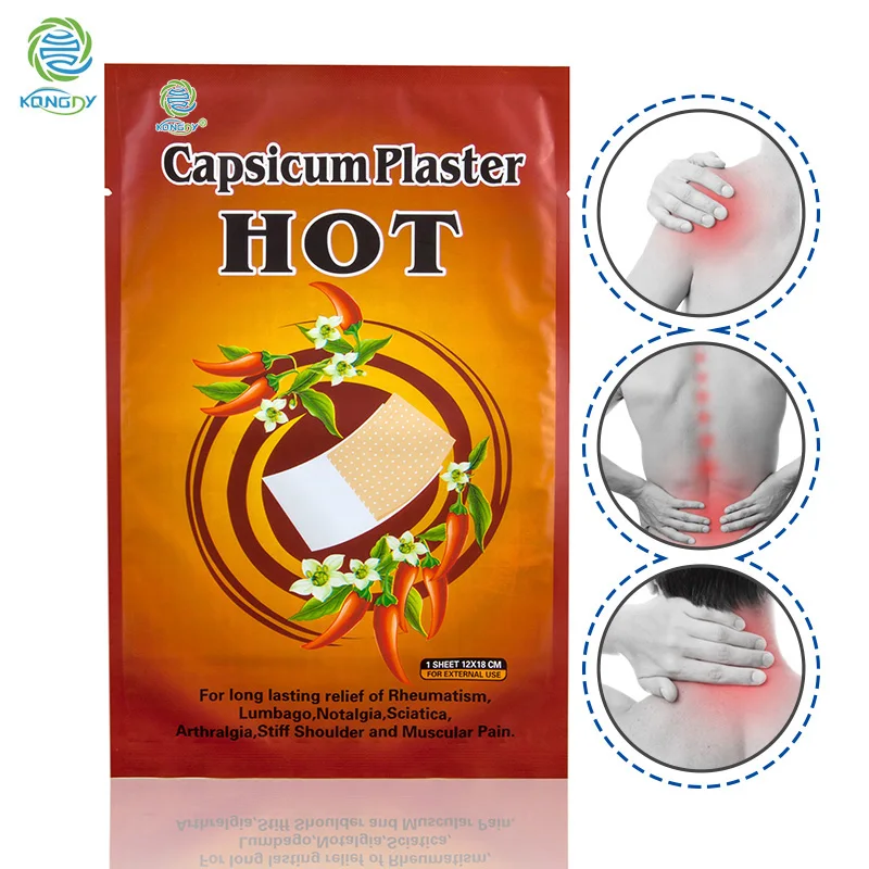 KONGDY Health Care Pain Killer 15 Pcs/Lot Capsicum Plaster 12*18 CM Medical Pain Relief Patch Back/Neck/Arthritic Pain and Ache oro facial pain not just tooth ache