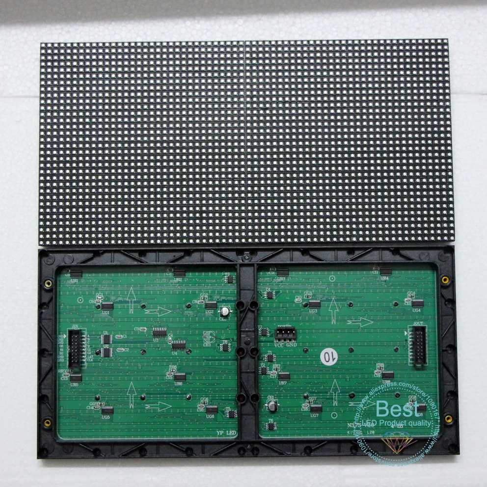 2019 Новый двухцветный SMD P4.75 светодиодный модуль внутренний RG дисплея