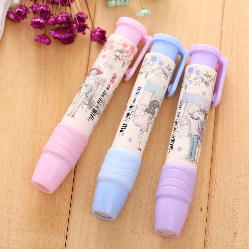 Buy The New Press Type Eraser Eraser Creative Stationery Wipes no Traces to